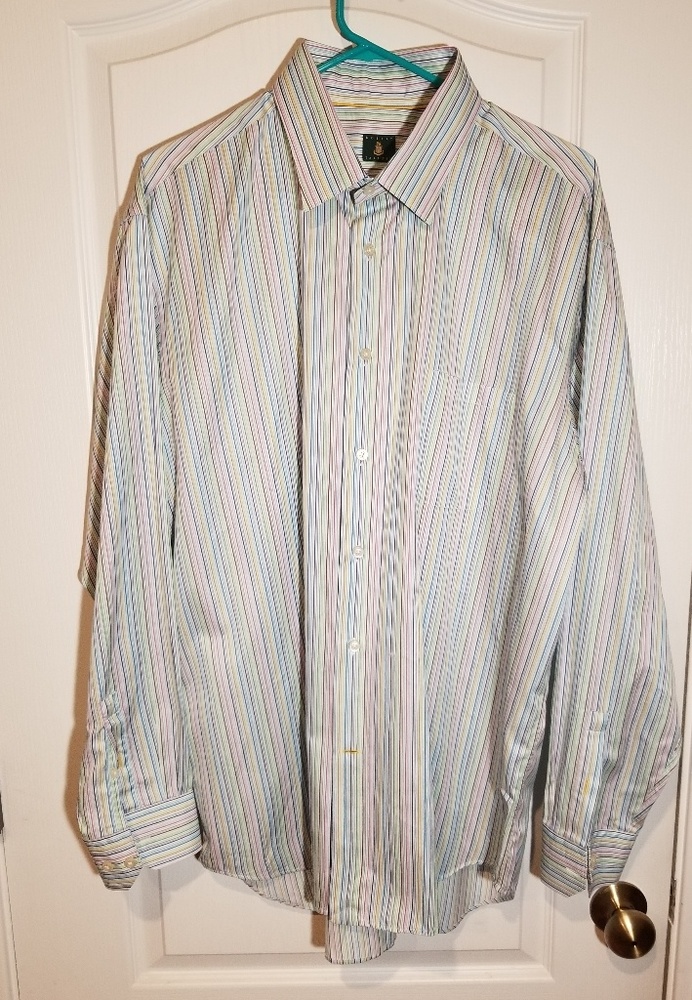 ROBERT TALBOTT MENS BUTTON DOWN SIZE XL